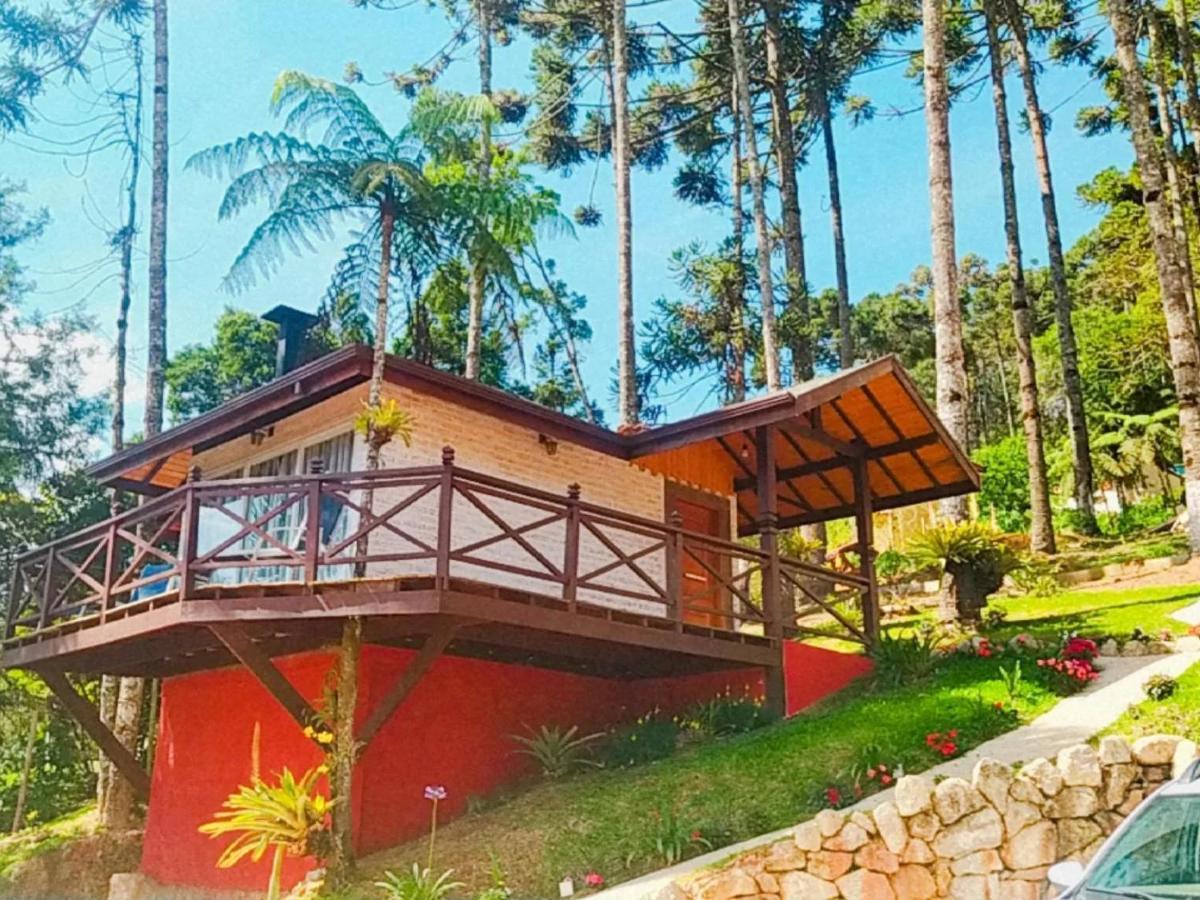 Chales Descanso Na Serra Monte Verde  Eksteriør bilde