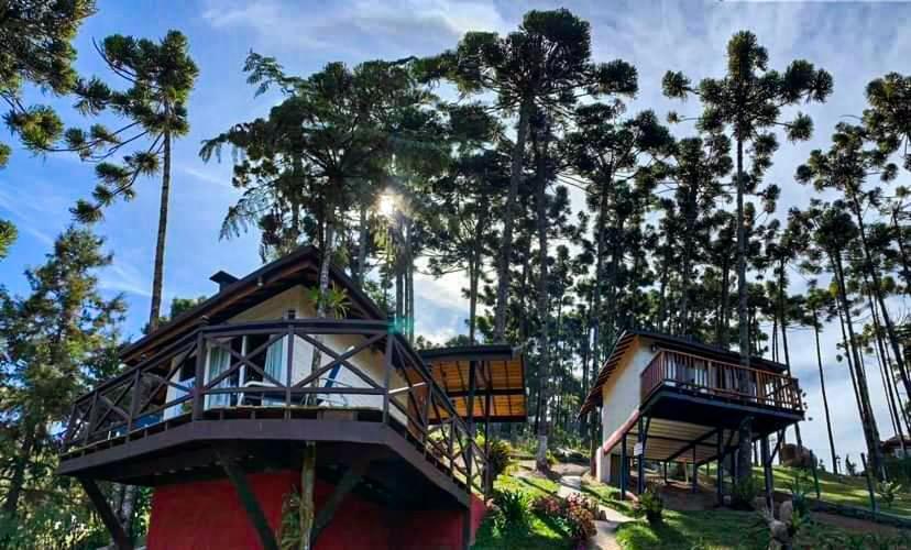 Chales Descanso Na Serra Monte Verde  Eksteriør bilde